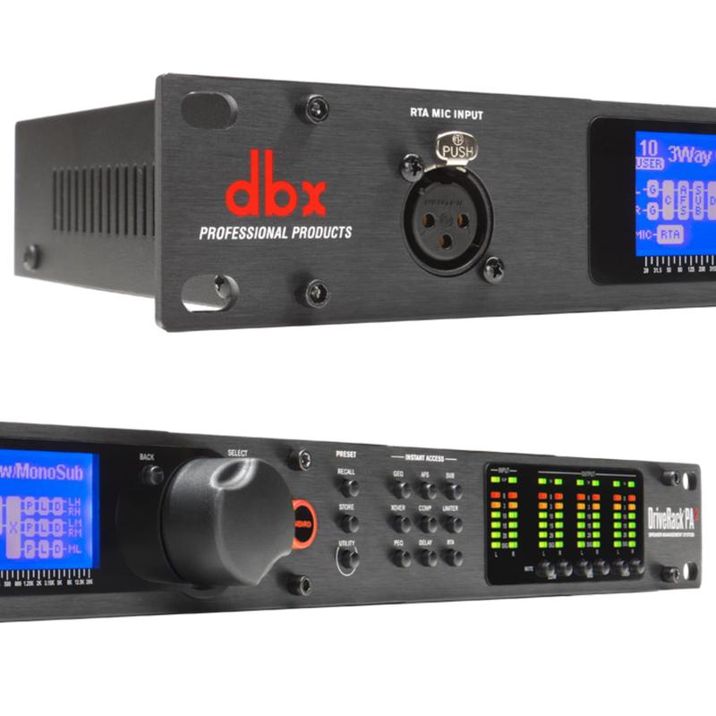 Processador De Áudio Dbx Driverack Pa2 - Processador de Áudio